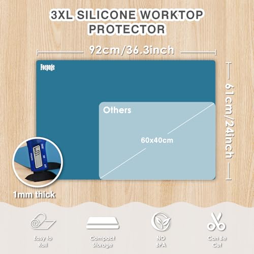 Set de table lavable pour loisirs créatifs et sous-main étanche XXL