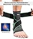 Kuzimua 2 Stück Verstellbare Sprunggelenkbandage & Knöchelbandage, Bandage Fußgelenk & Fußbandage bei Plantarfasziitis, Achillessehne, Sport | Orthopädisch Universal Links/Rechts (2x Grün, L)