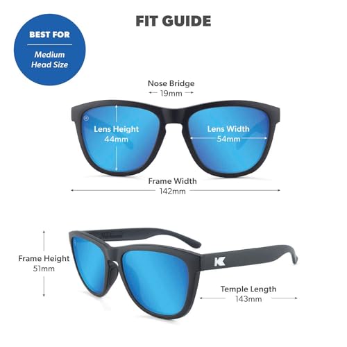Image of Knockaround Square Polarized Sunglasses for Men & Women - UV400 Protection