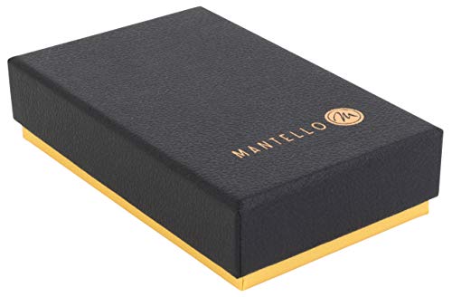 Mantello Cigars Torch Lighter, Triple Jet Flame Butane Lighter - Cigar Lighter With Cigar Punch Cutter, Windproof #TOP5