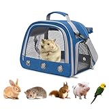 Conception de haute qualité: la cage de hamster apkol a une structure solide et est équipée d'une plaque de support rigide qui assure une bonne stabilité. Les fenêtres en maille respirantes offrent une circulation d'air et une large vue