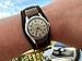 G1045 - soft thin handmade leather watch strap with bund pad unstitched 20 mm 22 mm lugs retro style design