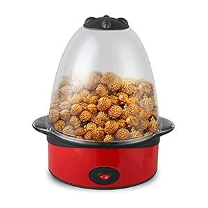 Huishoudelijke popcornmachine, kleine elektrische popcornmachine, eenvoudig en snel, maak popcorn samen met olie, suiker…
