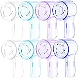 LIFKICH 8個 電動歯ブラシヘッドカバー 防塵プラスチック製 歯ブラシキャップ 旅行用 携帯便利 オーラル互換 保護カバー 耐久性あり