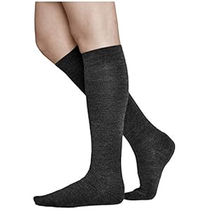 VITSOCKS 80% Merino Wollen Winter Kniekousen Dames, Warme Lange Sokken, Zacht Ademend