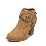 ★★ LA MEJOR CALIDAD ★★ Fabricados pensando en usted, sus nuevos botines con hebilla cuentan con una cómoda plantilla acolchada que se ajusta a sus pies para brindar comodidad en cada paso. Una suela resistente garantiza la máxima comodidad durante un uso prolongado.