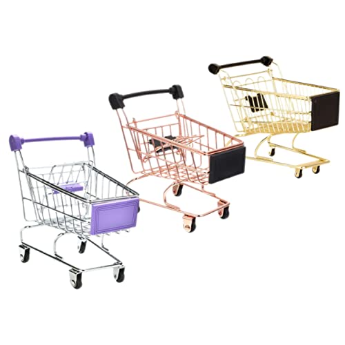 Toddmomy 6 Pçs Maquiagem Criativa Miniatura De Mercearia Para Utilidade Cores Sortidas Jogo Decoraçã