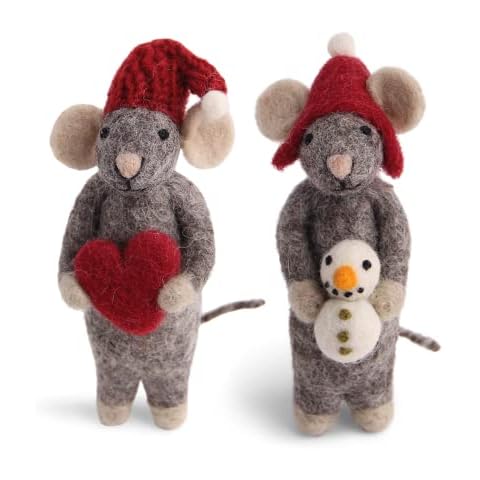 Én Gry & Sif Mäuse I - Colgante de Navidad Cover