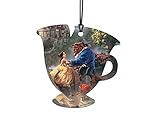 Trend Setters Disney - Beauty and The Beast - Thomas Kinkade - Chip Teacup Shaped Hanging Acrylic Print Accessory