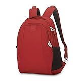 Pacsafe Metrosafe LS350 Anti-Theft 15L Backpack, Vintage Red