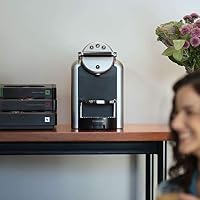 Nespresso Professionelle Zenius Kaffeevollautomat inklusive 50 Kaffeekapseln - Kaffeebereiter für kleine Büros - Silber – Ansicht 6