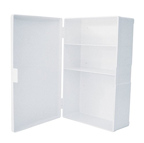Médecine Armoire en plastique Blanc avec une porte pour montage mural
