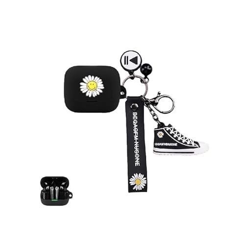 For EarFun Air Pro 4+�iplus�j �C���z���p�ی�P�[�X �ϏՌ��A�V���R���f�ށA�����h�~�t�b�N�t���A�[�d�\�A����~�߁A�w��h�~�A�C���z�����[�P�[�X�A���S�ی�A�h���A�h�o�A�y�ʁA�����h�~ (�J���r�i + �����h�~�X�g���b�v�j (B)