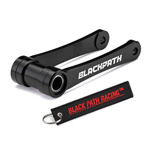 Blackpath - Fits Honda 4" Lowering Link Kit Crf250R + Crf450R Motorcycle Rear Drop 165Mm Links (Black) T6 Billet #TOP30