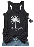 Womens Mandala Vintage Graphic Racerback Tank Tops Summer Casual Loose O-Neck Tanks Vest Vacation Cl