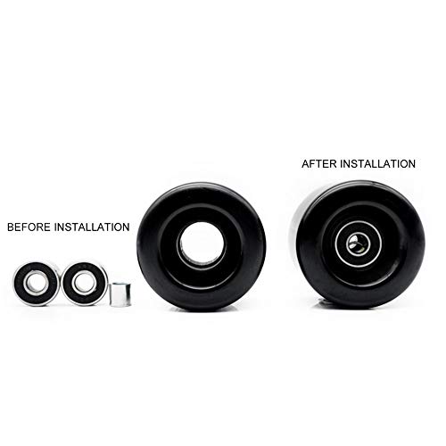 NINEFOX Roller Skate Wheels 8 Pack