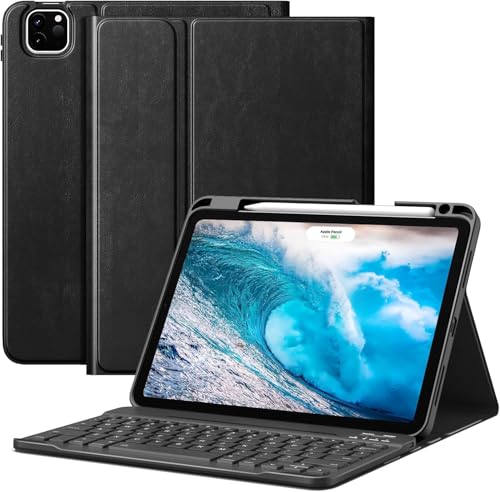 MoKo Teclado Funda for iPad Air 11 Pulgadas 7.ª/6.ª generación M4/M3/M2, 2026/2025/2024, iPad Air, 5.ª/4.ª Generación 10,9