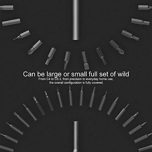 Wowstick 23 in 1 Manual Screwdriver Set,0-2N.m Portable Precision Multi-Function Boxed Repair Tool, For DIY Repair Mobile Phone Toy Laptop Drone (Two Handles)