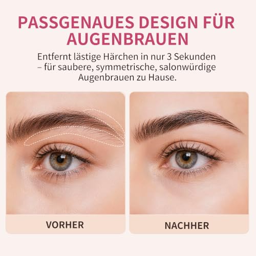 Beauty7 Augenbrauen Wachsstreifen, 24 Stk, Kaltwachsstreifen, 4 Öl-Tücher – Ansicht 3