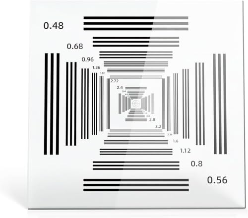 Tabla de calibración de lentes para investigación de laboratorio y desarrollo de óptica