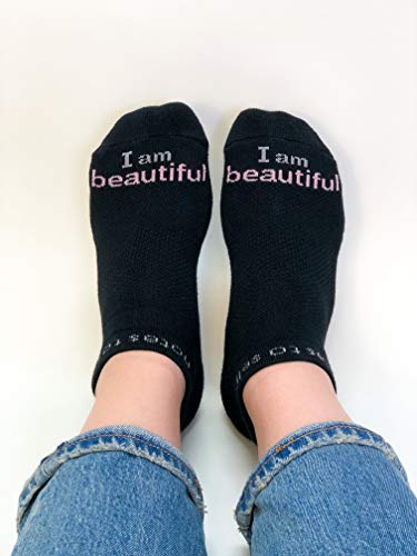 Image of notes to self Socks - Daily Affirmations, Inspirational Socks for girls & boys