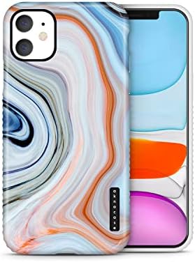 Akna iPhone 11 Case Watercolor, GripTight Series High Impact Silicon Cover with Ultra Full HD Graphics for iPhone 11 (Graphic 102110-U.K)