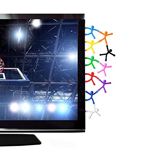 Refrigerator Magnets, Mini Man Fridge Magnets, Rubber Magnet Magnetic For Kids And Adults Office Fun Decoration Desk, With 1 Sticky Men Wall Climber (Random Color) (9) #TOP7