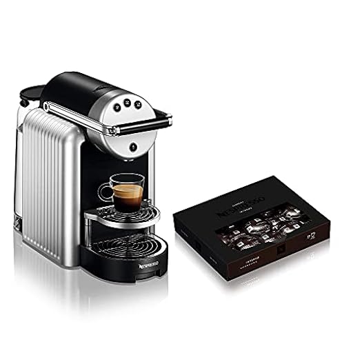Nespresso Cafetera automática profesional Zenius incluye 50 cápsulas de café - Cafetera para oficinas pequeñas - Plata | Ya disponible en tu tienda friki favorita! En mundofriki.es!
