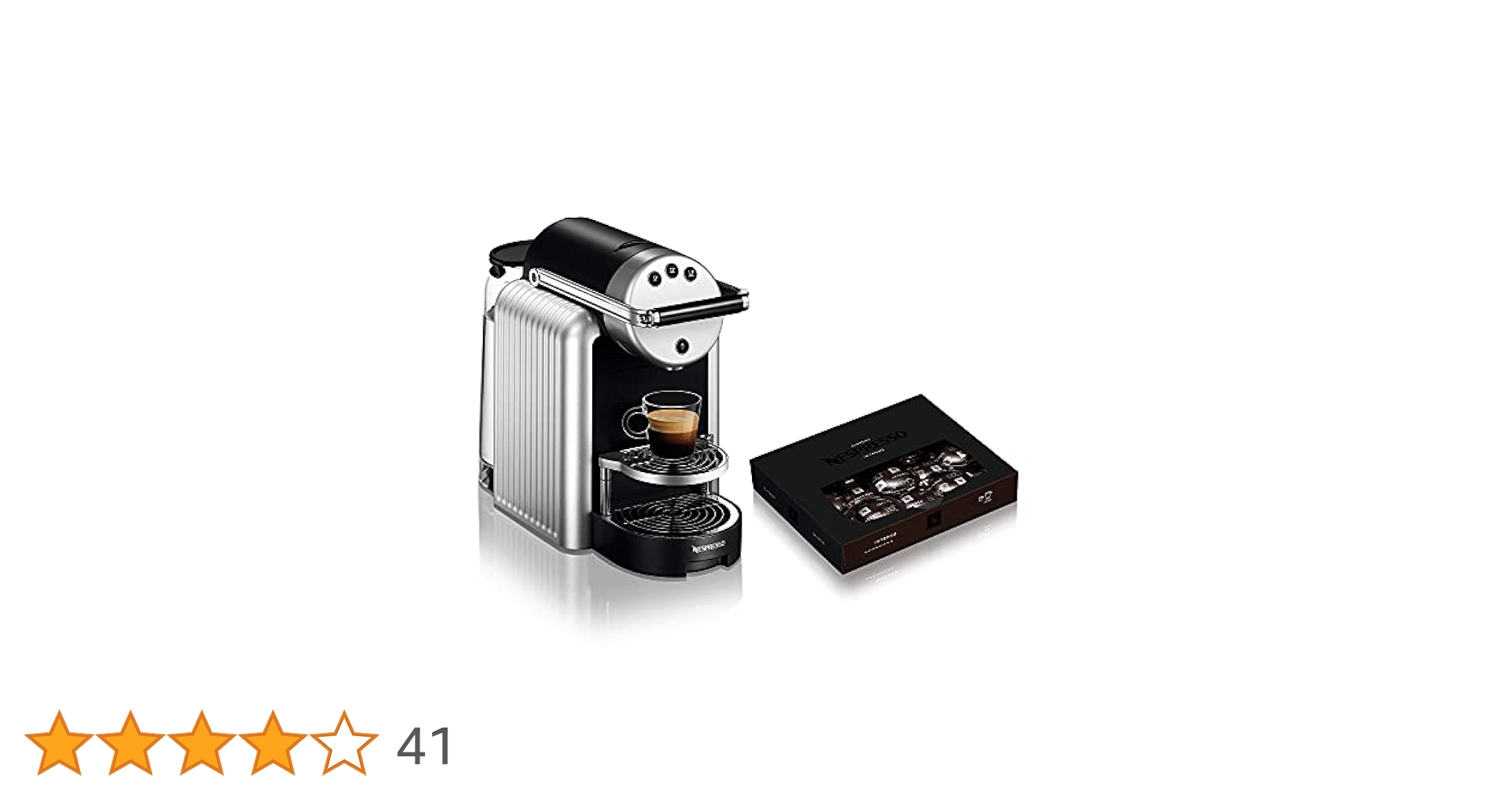 RH 銛じぃ様）（新品）Nespresso Zenius （送料込み、おまけ付） Nespresso Zenius Single-Serve Capsule Espresso Machine - 120V