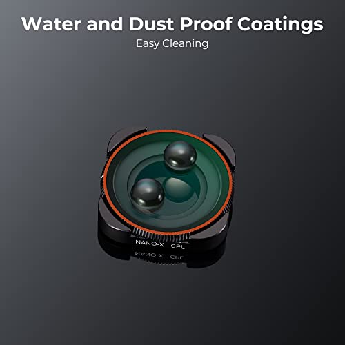 Image of K&F CONCEPT CPL Camera Lens Filter for GoPro Hero 13 /12 /11 /10 /9 Black | Circular Polarizer Polarizing Multi-Coated HD Glass, Aluminum Alloy Frame Action Camera Accessories, FG011