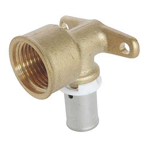 Somatherm 3318-16-15 Serving Elbow with Mounting Base 16 1/2 Grey, Gray, PER diameter 16 - Femelle 15/21 (1/2'')