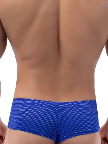 iKingsky Men's Cheeky Boxer Briefs Sexy T-Back Mens Underwear Breathable Stretch Mini Cheek Thong Under Panties for Men4