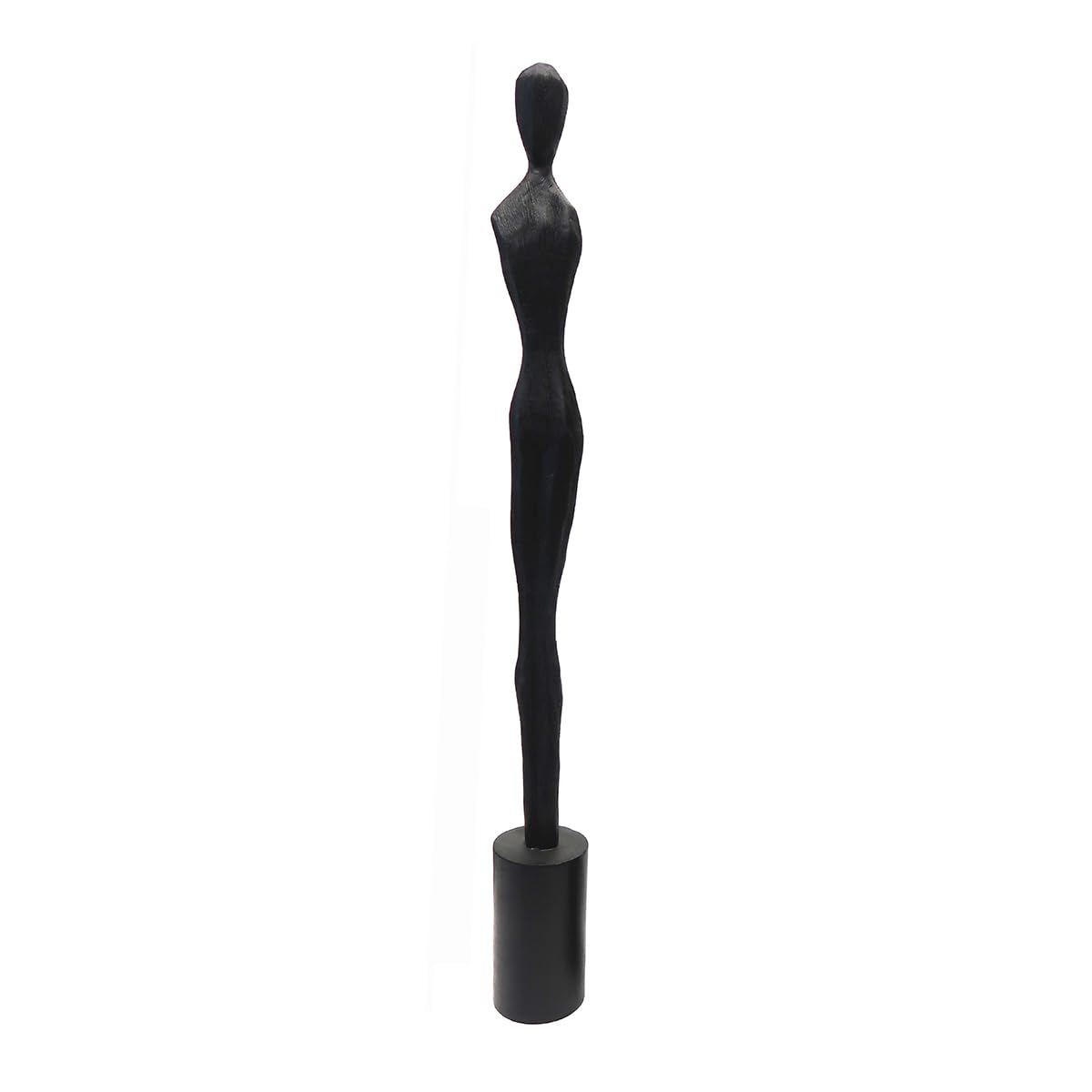 BY SIGRIS Origen Home Decor Figura Escultura Africana Varios | Figura de Sobremesa Negro - 90x10x10cm