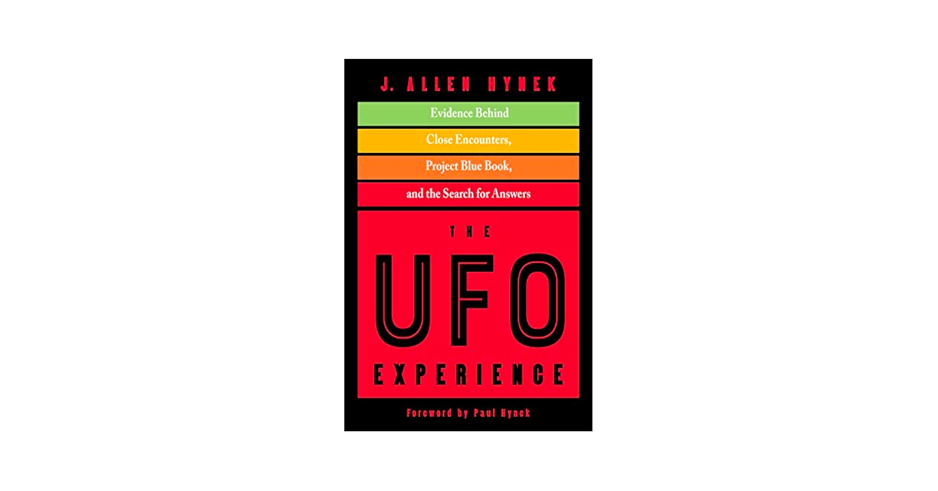 【洋書】 THE UFO EXPERIENCE　J.Allen Hynek The UFO Experience: Evidence Behind Close Encounters