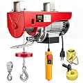 Electric Hoist 440 Lbs Wired Remote with Emergency Stop