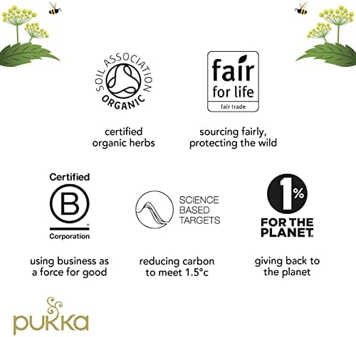 Pukka Herbs | Triphala Plus Organic Herbal Supplement | Triphala Fruits, Fennel, Licorice, Psyllium and Linseed | Perfect for Regular Balance | Capsules | 1 Month Supply, 60 Count (Pack of 1)