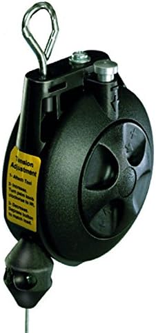 GR62410001 BD-01 Tool Balancer, Molded ABS Housing, 6' Long Galvanized Steel Aircraft Cable, Min/Max Capacity 0.5-1.5 lb.