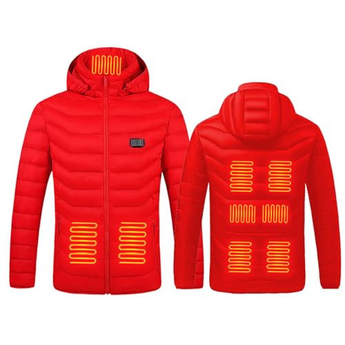 Gilet chauffant pour ski et moto manteau hiver réglable homme femme
