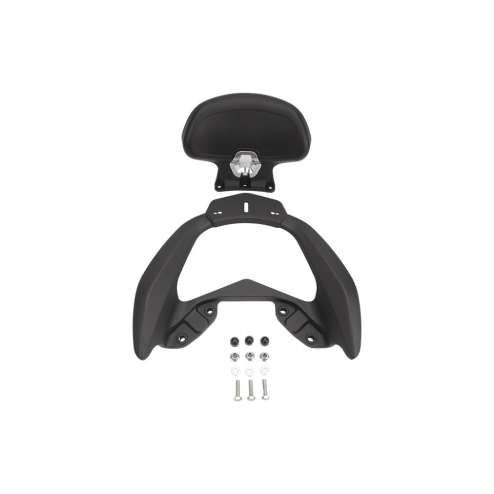 Dossier passager moto pour NMAX155 2020-2023 avec appui-dos noir