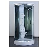 Mybath mybdceprd Dream Steam, hochwertige Deluxe-Dampfdusche, Wellness-Dusche, Dampfbad, Duschtempel, Komplettdusche.