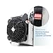 K2E200-AH20-05 eBm Papst 200mm AC Axial Fan K2E200AH2005 0.37A 230V 70-86W High Airflow Filter Unit Axial Cooling Fans, 2700-3100 RPM Industrial Cooling Fan for Cabinet SK3243.100