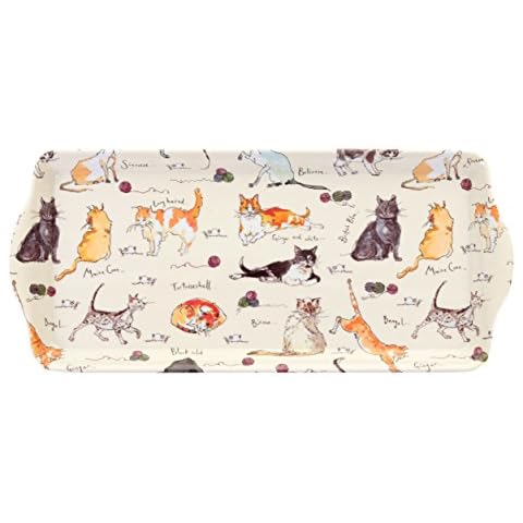 Madeleine Floyd Cats Small Serving Tray Cover