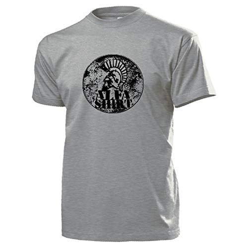 T-shirt guerrier Sparta 15452 gris M confection haut de gamme