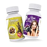 Sikyriah Acai Berry Supplement & Purple Corn + Natural Omega - Cardio Pack - from Peru - 2 Bottles (