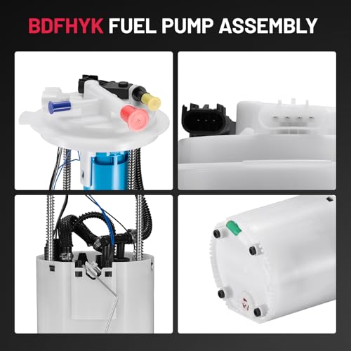 Image of BDFHYK Electric Fuel Pump Module Assembly Compatible with Chevrolet Silverado 1500, Compatible with GMC Sierra 1500 2007-2008 4.8L 5.3L V8 Replace E3834M