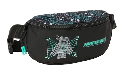 Image of Minecraft Screen Belt Bag for Children, Ideal for Teenagers and Children of Different Ages Comfortable and Versatile, Quality and Resilience, 23 x 9 x 14 cm