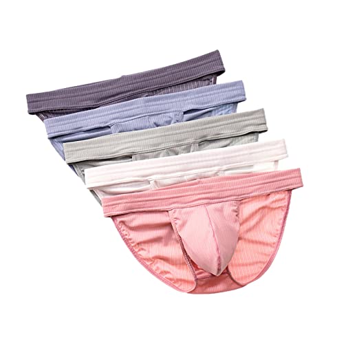 Men's Breathable Wide Rib Quick Drying High Fork Briefs2