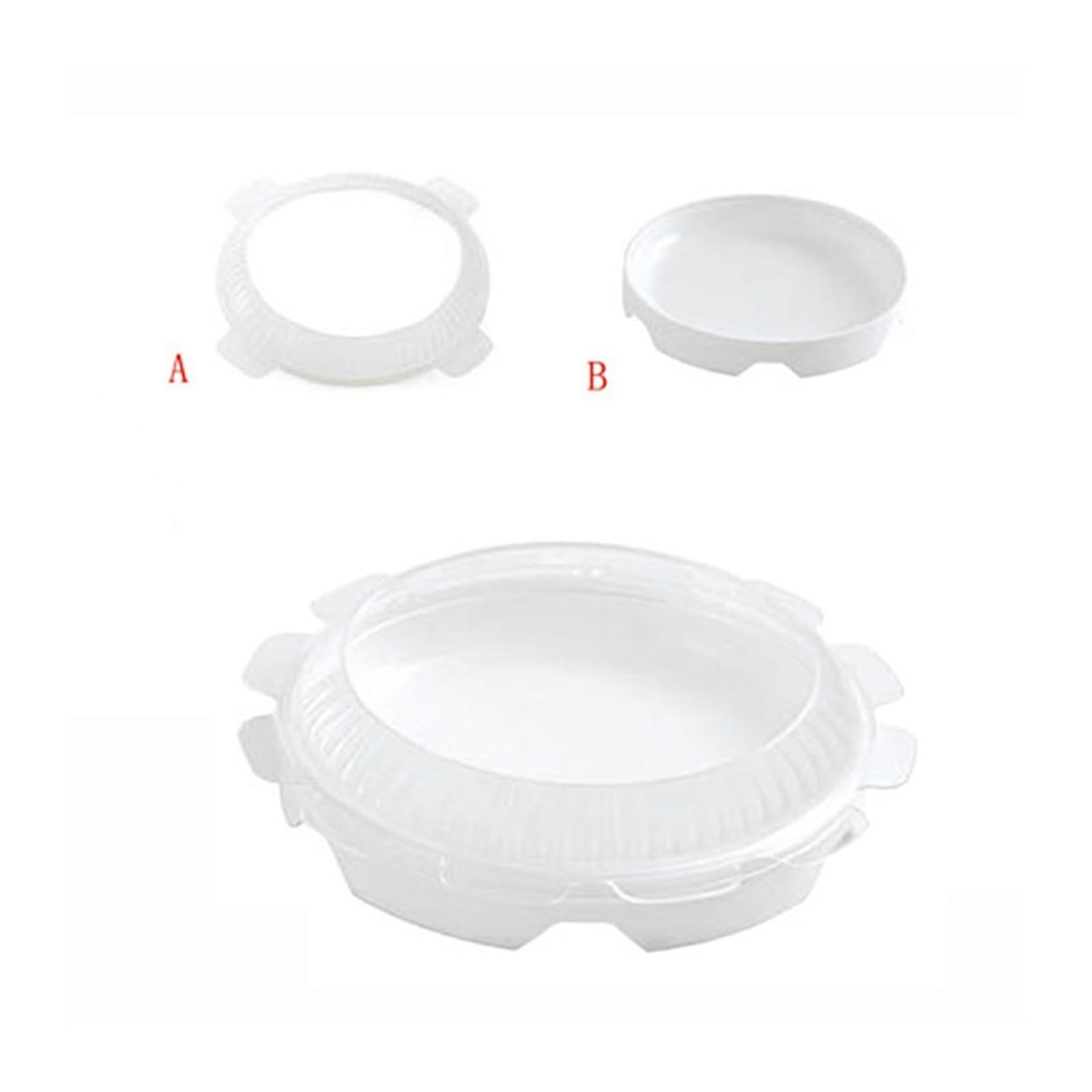 Molde redondo de silicona para tartas, diseño de eclipse, ideal para mousse, helado y pasteles de gasa, bandeja para hornear, accesorios de cocina, herramientas de decoración de pasteles