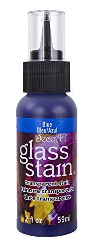 Transparent Glass Stain 2 Ounces-Blue