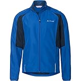VAUDE Herren Dundee Classic Zip-Off Windjacke - Übergangsjacke mit abnehmbaren Ärmeln, 80% winddicht, atmungsaktiv, wasserabweisend,signal blau, XL